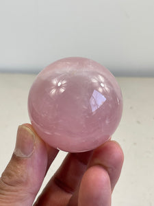 Rose Quartz Crystal Sphere S186