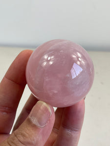 Rose Quartz Crystal Sphere S186