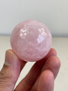 Rose Quartz Crystal Sphere S187