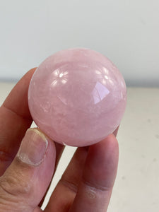 Rose Quartz Crystal Sphere S187