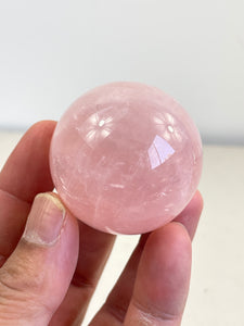 Rose Quartz Crystal Sphere S188