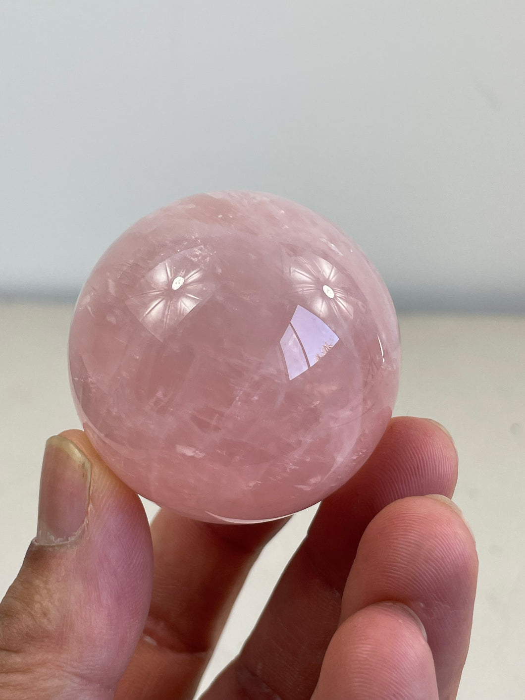 Rose Quartz Crystal Sphere S188