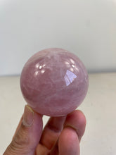 Load image into Gallery viewer, Rose Quartz Crystal Sphere S180
