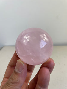 Rose Quartz Crystal Sphere S181