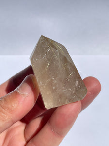 Golden Rutile Quartz Tower Small Natural T455