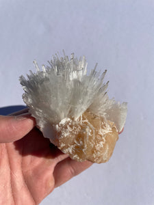 Scolecite Spray Natural Crystal cluster SC065