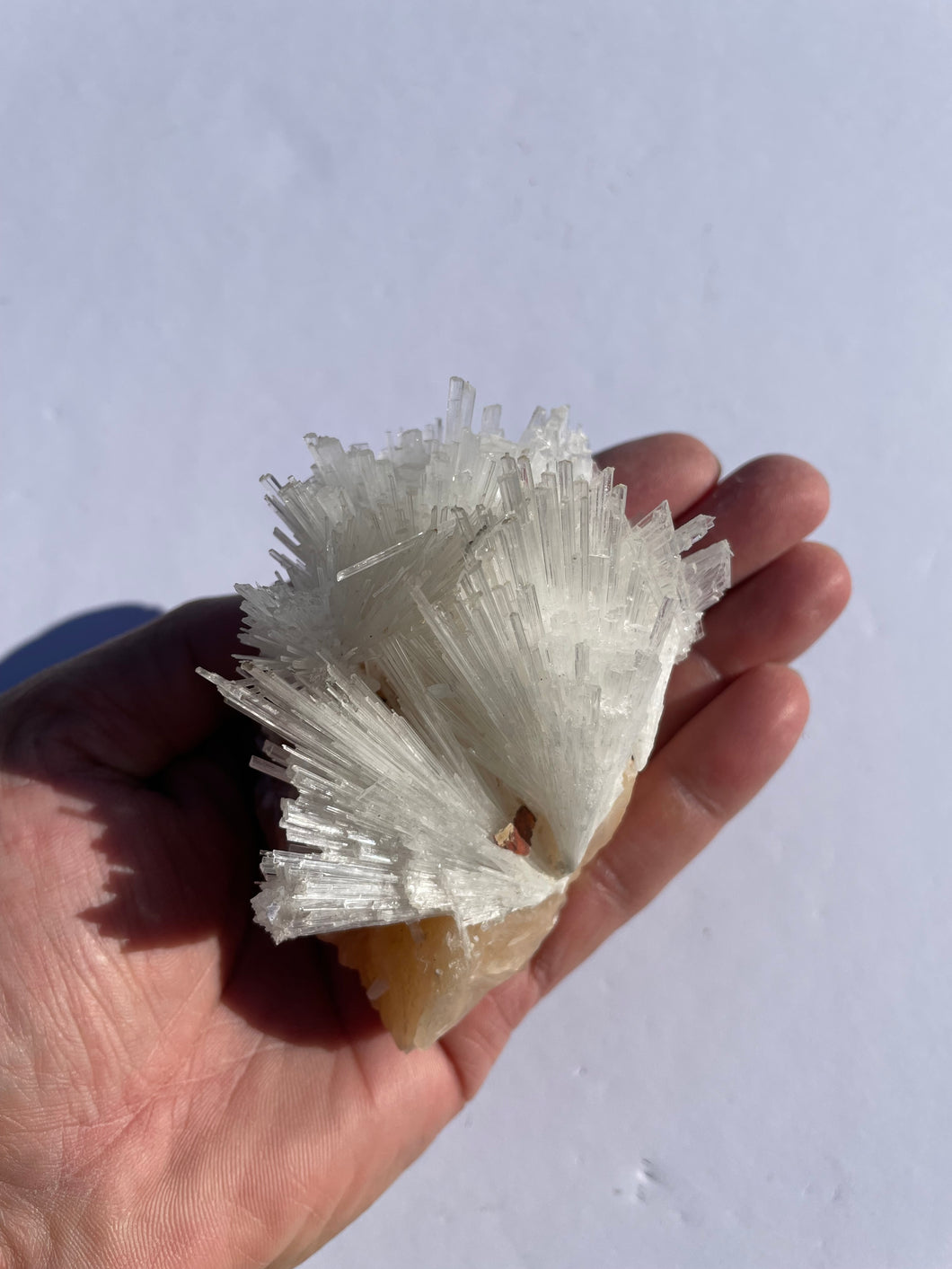 Scolecite Spray Natural Crystal cluster SC065