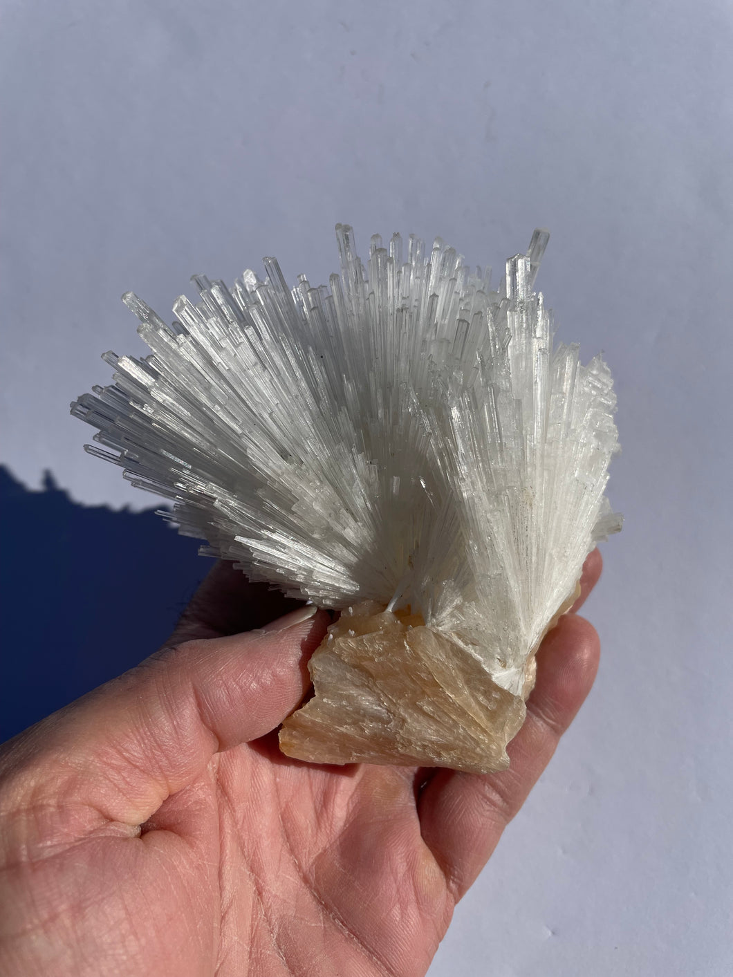 Scolecite Spray Natural Crystal cluster SC066