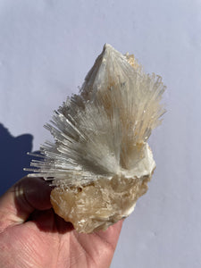 Scolecite Spray Natural Crystal Cluster SC069