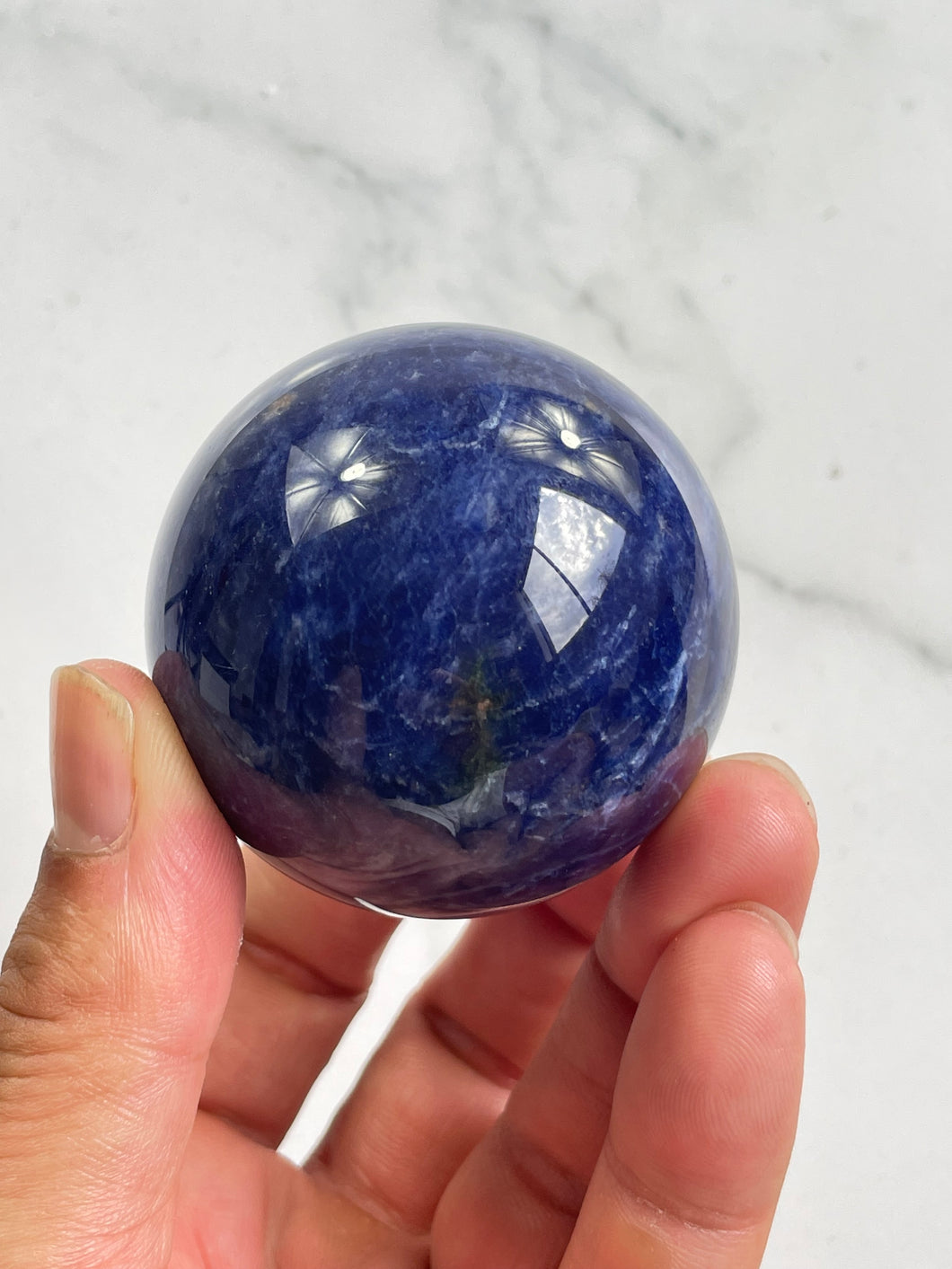 Sodalite Crystal Sphere S143