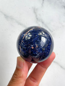 Sodalite Crystal Sphere S141