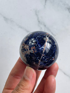 Sodalite Crystal Sphere S141