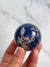 Load image into Gallery viewer, Sodalite Crystal Sphere S141
