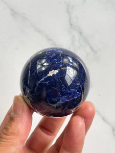 Sodalite Crystal Sphere S142