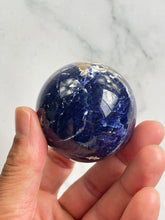 Load image into Gallery viewer, Sodalite Crystal Sphere S142
