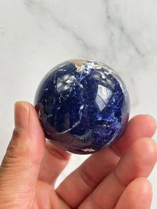 Sodalite Crystal Sphere S142