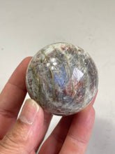 Load image into Gallery viewer, Moonstone with Sunstone Crystal Sphere S121
