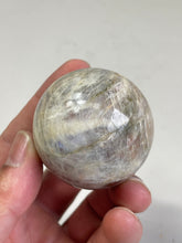 Load image into Gallery viewer, Moonstone with Sunstone Crystal Sphere S122
