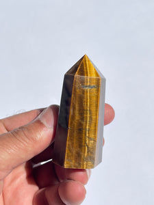 Tiger Eye Generator/Tower Natural Crystal T727