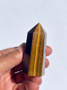 Tiger Eye Generator/Tower Natural Crystal T727