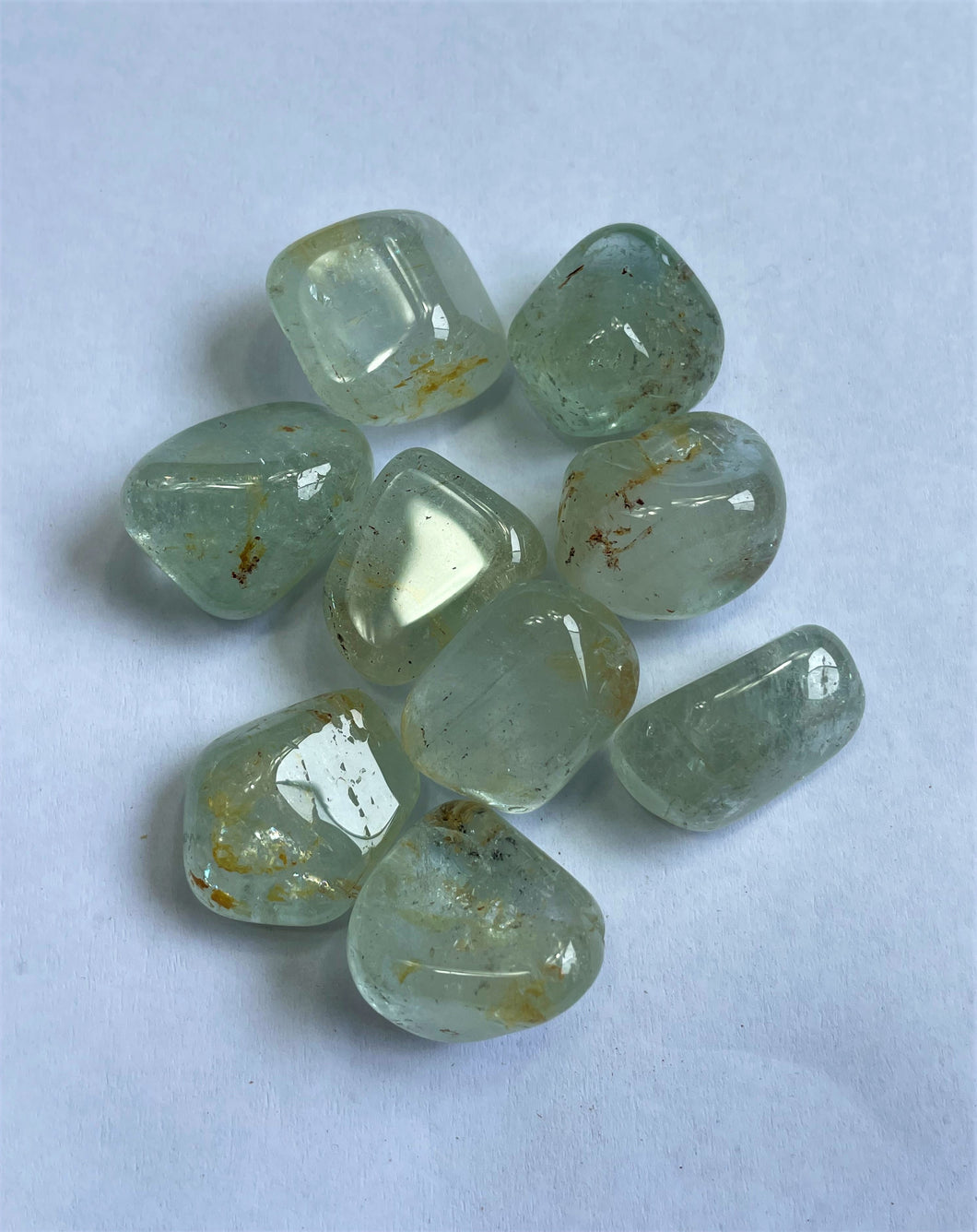 Blue Topaz Tumbled Stones TB070 x 1