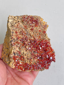 Vanadinite Crystal Cluster V049